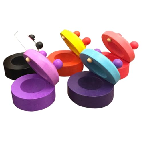DECHOUS 5Stücke Percussion Für Kastagnetten Tierdesign Schlaginstrument Für Kleinkinder Fördert Musikalität Und Kreativität Zufällige Designs DECHOUS 5Stücke Percussion Für Kastagnetten Tierdesign Schlaginstrument Für Kleinkinder Fördert Musikalität Und Kreativität Zufällige Designs von DECHOUS