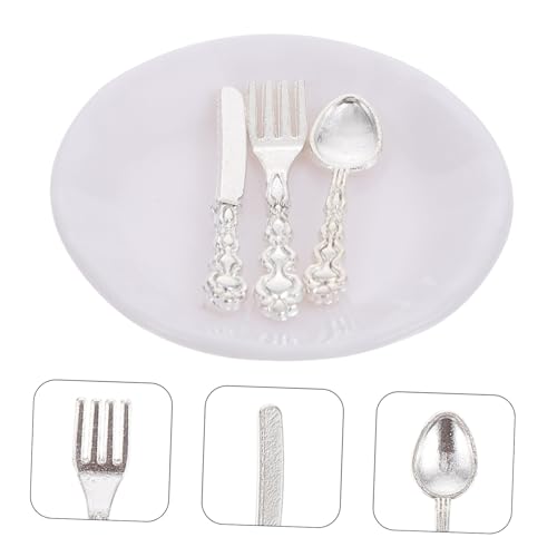 DECHOUS 6 Sätze Simulationsbesteck Miniaturbesteck Mini-hauszubehör Für Mini-geschirrdekoration Mini-szenen-Layout Mini-hausgeschirr-kit Kinderspielzeug Mini-Geschirr-kit Weiß Abs DECHOUS 6 Sätze Simulationsbesteck Miniaturbesteck Mini-hauszubehör Für Mini-geschirrdekoration Mini-szenen-Layout Mini-hausgeschirr-kit Kinderspielzeug Mini-Geschirr-kit Weiß Abs von DECHOUS