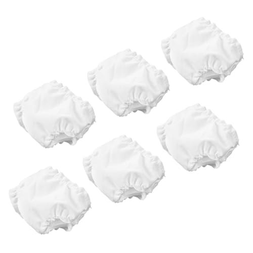 DECHOUS 6 Stck. Puppenhöschen Babypuppen Tun So, Als Wären Sie Windeln Für Zubehör Für Puppenwindeln Unterhose Unterhose Für Spielzeuge Weiß Stoff DECHOUS 6 Stck. Puppenhöschen Babypuppen Tun So, Als Wären Sie Windeln Für Zubehör Für Puppenwindeln Unterhose Unterhose Für Spielzeuge Weiß Stoff von DECHOUS
