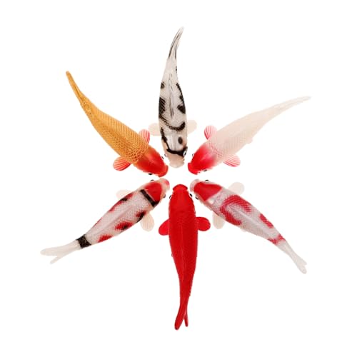DECHOUS 6 Stück Aquarium Dekoration Miniatur Fisch Figur Klein Aquarienfische Dekoration Fischaquarium Fischfigur Dekorationen Simulierter Fisch Kind Simulationsfisch Winzig PVC DECHOUS 6 Stück Aquarium Dekoration Miniatur Fisch Figur Klein Aquarienfische Dekoration Fischaquarium Fischfigur Dekorationen Simulierter Fisch Kind Simulationsfisch Winzig PVC von DECHOUS