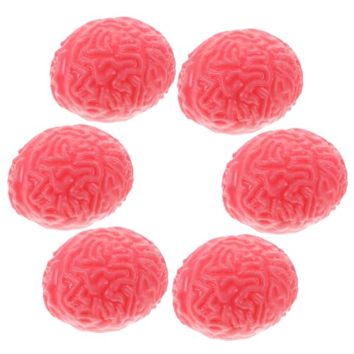 DECHOUS 6 Stück Ball zum Stressabbau dekompressionsspielzeug stressabbau Funny Present Gruselige Spielzeuge lustig gruselige Gehirnstütze Gehirn Fälschung DECHOUS 6 Stück Ball zum Stressabbau dekompressionsspielzeug stressabbau Funny Present Gruselige Spielzeuge lustig gruselige Gehirnstütze Gehirn Fälschung von DECHOUS