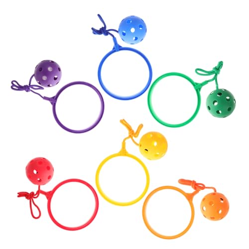 DECHOUS 6 Stück Flummi Sprungball Am Knöchel Kugel Überspringen Sprungball-knöchelspielzeug Sprungball Für Springseil Knöchel Für Ballspielzeug Überspringen Federnd Plastik DECHOUS 6 Stück Flummi Sprungball Am Knöchel Kugel Überspringen Sprungball-knöchelspielzeug Sprungball Für Springseil Knöchel Für Ballspielzeug Überspringen Federnd Plastik von DECHOUS