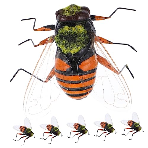 DECHOUS 6 Stück Insektendekorativmodell The safness beemysafe wild Life Bienenfigur Simulation Bienenornament bienenwachstücher Spielzeuge Simulationsbienenfigur Bienenverzierung Abs DECHOUS 6 Stück Insektendekorativmodell The safness beemysafe wild Life Bienenfigur Simulation Bienenornament bienenwachstücher Spielzeuge Simulationsbienenfigur Bienenverzierung Abs von DECHOUS