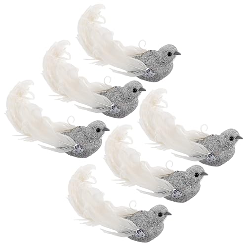 DECHOUS 6 Stück Künstliche Vögel Gefälschte Vögel Lebensechte Vogelmodelle Kleine Vögel Zum Basteln Vögel Zum Anklipsen Zur Dekoration Künstliche Vögel Vogelornamente Für Baumvögel DECHOUS 6 Stück Künstliche Vögel Gefälschte Vögel Lebensechte Vogelmodelle Kleine Vögel Zum Basteln Vögel Zum Anklipsen Zur Dekoration Künstliche Vögel Vogelornamente Für Baumvögel von DECHOUS