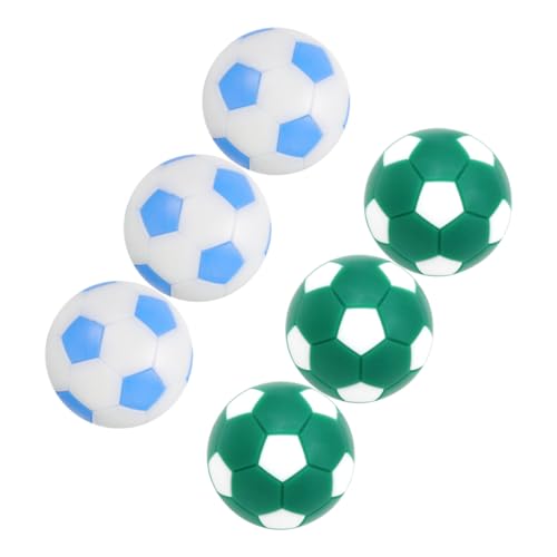 DECHOUS 6 Stück Mini Tischfußball Bälle Ersatzkugeln für Tischkicker Strapazierfähige Mattierte Oberfläche für Bessere Kontrolle Kompatibel mit Meisten Tischfußball Farblich Sortiert DECHOUS 6 Stück Mini Tischfußball Bälle Ersatzkugeln für Tischkicker Strapazierfähige Mattierte Oberfläche für Bessere Kontrolle Kompatibel mit Meisten Tischfußball Farblich Sortiert von DECHOUS