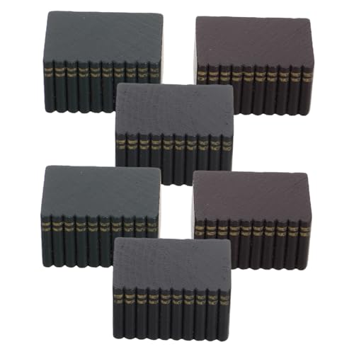 DECHOUS 6 Stück Miniatur-Buchmodell Regal Dekoration Figur Miniaturbücher für Sammler Genau genommen kleine dekorative Bücher Puppe Ornament winzig Sammlung Ding Holz DECHOUS 6 Stück Miniatur-Buchmodell Regal Dekoration Figur Miniaturbücher für Sammler Genau genommen kleine dekorative Bücher Puppe Ornament winzig Sammlung Ding Holz von DECHOUS
