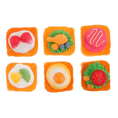 DECHOUS 6 Stück Sandwich-Modell Winziges Brotmodell Realistische Sandwich -Brot -Requisiten Realistische Falsche Requisiten Gefälschte Sandwich -Requisite Simulations-Sandwich Harz DECHOUS 6 Stück Sandwich-Modell Winziges Brotmodell Realistische Sandwich -Brot -Requisiten Realistische Falsche Requisiten Gefälschte Sandwich -Requisite Simulations-Sandwich Harz von DECHOUS