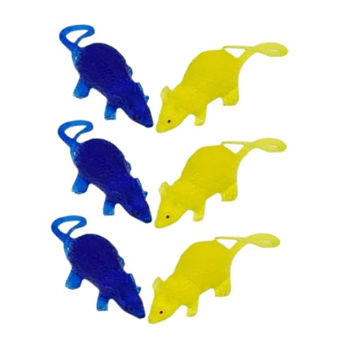 DECHOUS 6 Stück gefälschte Mäuse Halloween Dekoration Halloween Decoration streudekor Halloween Realistisches Ratten- Fun Toy Streich Geburtstag bot Rattenspielzeug Gummiratte PVC DECHOUS 6 Stück gefälschte Mäuse Halloween Dekoration Halloween Decoration streudekor Halloween Realistisches Ratten- Fun Toy Streich Geburtstag bot Rattenspielzeug Gummiratte PVC von DECHOUS