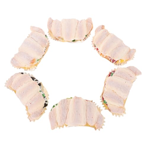 DECHOUS 6 Stücke Simulation Lebensmittel Modell Wohnkultur Simulation Brot Lebensmittel Display Künstliche Kuchen Prop Gefälschte Cupcake Modell Kunststoff DECHOUS 6 Stücke Simulation Lebensmittel Modell Wohnkultur Simulation Brot Lebensmittel Display Künstliche Kuchen Prop Gefälschte Cupcake Modell Kunststoff von DECHOUS