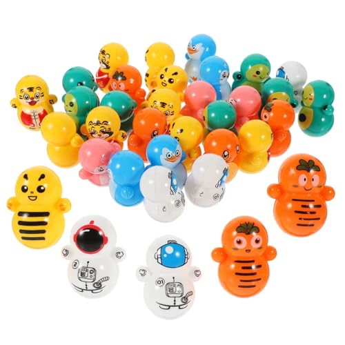 DECHOUS 60Stücke Mini Tumbler Spielzeugset Für Zufällige Farben Und Partygeschenk Und Goodie Bag Füller Für Jungen Und Tumbler Ornamente Für Geburtstagsfeiern von DECHOUS