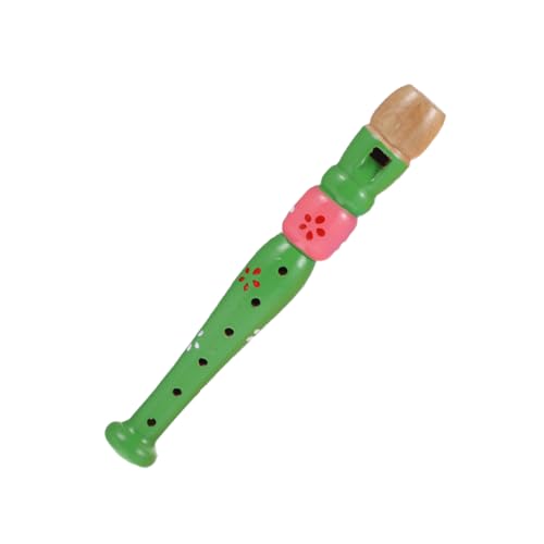 DECHOUS 6Loch Holzflöte Für Orff Musikinstrument Leicht Und Tragbar Für Jungen Und Fördert Musikalische Entwicklung Und Koordination von DECHOUS