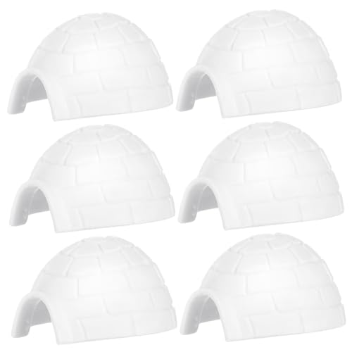 DECHOUS 6Stücke Iglu Spielzeugset Für Iglu Modelle Mit Polartieren Realistische Figuren Zur Dekoration Lernspielzeug Für Jahren DECHOUS 6Stücke Iglu Spielzeugset Für Iglu Modelle Mit Polartieren Realistische Figuren Zur Dekoration Lernspielzeug Für Jahren von DECHOUS