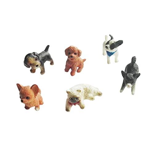 DECHOUS 6Stücke Mini Katzen Und Figuren Realistische Haustier Statuen Deko Ornamente Für Kinderzimmer Und Sammlung Haustiere DECHOUS 6Stücke Mini Katzen Und Figuren Realistische Haustier Statuen Deko Ornamente Für Kinderzimmer Und Sammlung Haustiere von DECHOUS