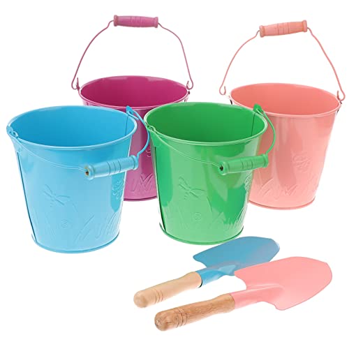 DECHOUS 6Stücke Strand Eimer Eimer Mit Schaufeln Robuste Sandspielzeuge Für Perfekten Wassereimer Für Ab Jahren Farben Zufällig DECHOUS 6Stücke Strand Eimer Eimer Mit Schaufeln Robuste Sandspielzeuge Für Perfekten Wassereimer Für Ab Jahren Farben Zufällig von DECHOUS