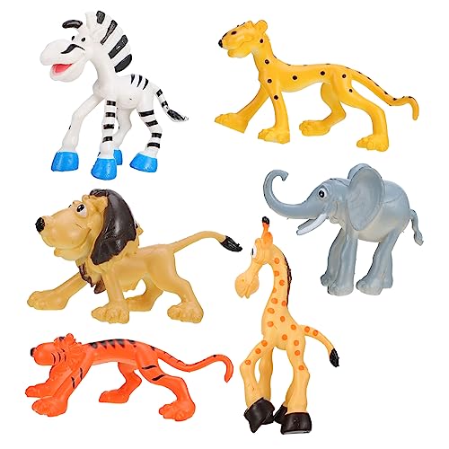 DECHOUS 6st Tieridentifikationsmodell Wildtier-spielzeugfigur Tierfigur Modellspielzeug Für Wildtiere Modellspielzeug Für Wilde Tiere Wildlife-modellfigur Tierwelt Figur Plastik DECHOUS 6st Tieridentifikationsmodell Wildtier-spielzeugfigur Tierfigur Modellspielzeug Für Wildtiere Modellspielzeug Für Wilde Tiere Wildlife-modellfigur Tierwelt Figur Plastik von DECHOUS