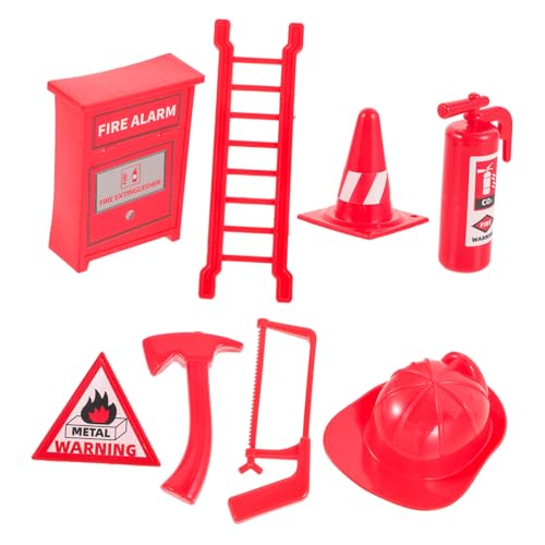 DECHOUS 8 Stück Achtteiliges Puppenhaus-Feuerzubehör-Set klein Party zubehör partyzubehör puppenzubehör Mini-Feuerlöscher für Fotografie-Requisiten Plastik DECHOUS 8 Stück Achtteiliges Puppenhaus-Feuerzubehör-Set klein Party zubehör partyzubehör puppenzubehör Mini-Feuerlöscher für Fotografie-Requisiten Plastik von DECHOUS
