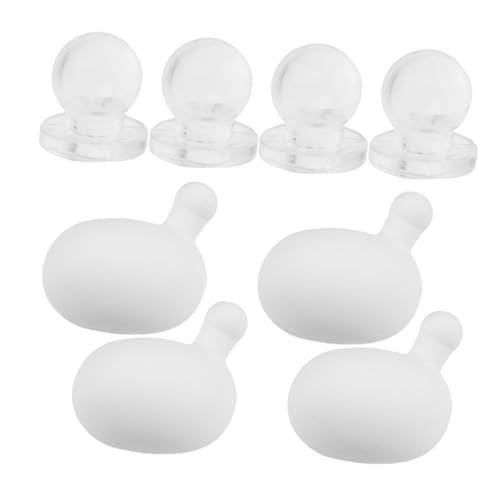 DECHOUS 8 Stück DIY Silikon-blaseneinsätze, Puppenspielzeug-zubehör, Einsätze Aus Silikonblasen, Flexible Quetschblasen, Kleine Silikonblasen, Schlüsselanhänger-zubehör DECHOUS 8 Stück DIY Silikon-blaseneinsätze, Puppenspielzeug-zubehör, Einsätze Aus Silikonblasen, Flexible Quetschblasen, Kleine Silikonblasen, Schlüsselanhänger-zubehör von DECHOUS