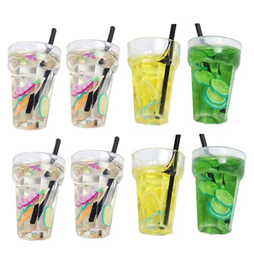 DECHOUS 8 Stück Mini-früchtetee Puppenhauszubehör Mini Kleine Hausdekoration Puppenhaus Trinken Miniatur-früchtetee Dekoratives Zubehör Für Puppenhäuser Mini-Ornament Mini-getränk Harz DECHOUS 8 Stück Mini-früchtetee Puppenhauszubehör Mini Kleine Hausdekoration Puppenhaus Trinken Miniatur-früchtetee Dekoratives Zubehör Für Puppenhäuser Mini-Ornament Mini-getränk Harz von DECHOUS