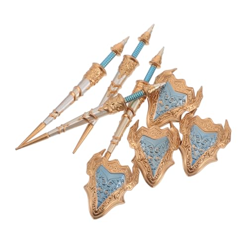 DECHOUS 8 Stück Mini -waffenbausteine Actionfiguren Für Jungen Bausteine ​​Figuren Modelle Römische Spielzeugsoldaten Kostüm -Cosplay -Spiele Soldaten-actionfiguren Plastik von DECHOUS