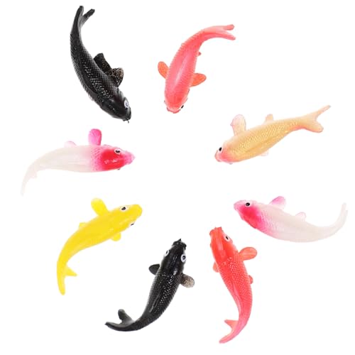 DECHOUS 8 Stück Puppenhaus-Modell Miniatur Mini- Puppenhaus Aquarium Minifisch Mini-fischfiguren Künstliches Goldfischspielzeug Puppenhaus- -Figur Plastik DECHOUS 8 Stück Puppenhaus-Modell Miniatur Mini- Puppenhaus Aquarium Minifisch Mini-fischfiguren Künstliches Goldfischspielzeug Puppenhaus- -Figur Plastik von DECHOUS