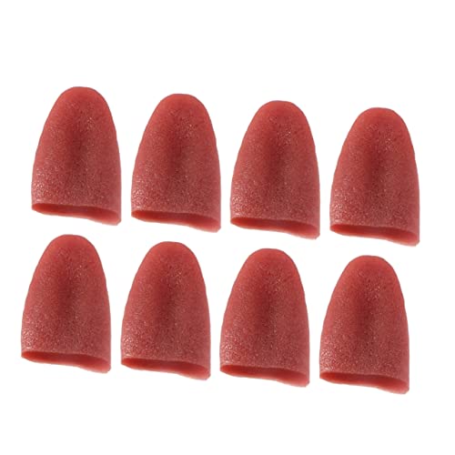 DECHOUS 8 Stück gefälschte Zungenmodelle Halloween Dekoration Halloween-Dekoration betrug dupes Ohrringe Halloween Decoration Streich Erwachsene Requisiten für das Szenenlayout FALSCH von DECHOUS