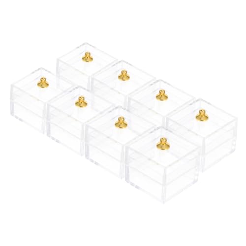 DECHOUS 8 Teilige Schachtel Süßigkeiten Displaybox Puppenhaus Puppen Pool Babypuppe Miniatur Szenen Zubehör Puppenhaus Mini DIY Foto Requisiten Puppenhaus von DECHOUS