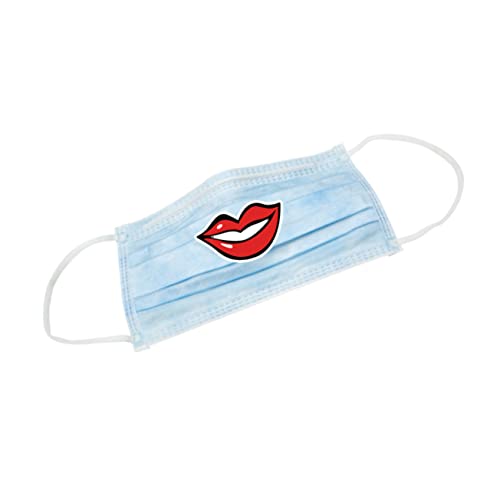 DECHOUS 80 Stück Lippenaufkleber für Gesichtsmasken Selbstklebende Abnehmbare für Servicebranche zur Dekoration von Masken Langlebige und Lebendige Designs DECHOUS 80 Stück Lippenaufkleber für Gesichtsmasken Selbstklebende Abnehmbare für Servicebranche zur Dekoration von Masken Langlebige und Lebendige Designs von DECHOUS