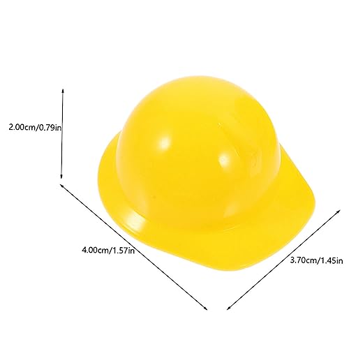 DECHOUS 80 Stück Teiliges Mini Schutzhelm aus Kunststoff Kleine Bunte Bauhelme für DIY Dekoration Puppen Kuchen und Flaschen Vielseitige Miniatur Helme in Rot Blau Gelb Weiß Party DECHOUS 80 Stück Teiliges Mini Schutzhelm aus Kunststoff Kleine Bunte Bauhelme für DIY Dekoration Puppen Kuchen und Flaschen Vielseitige Miniatur Helme in Rot Blau Gelb Weiß Party von DECHOUS