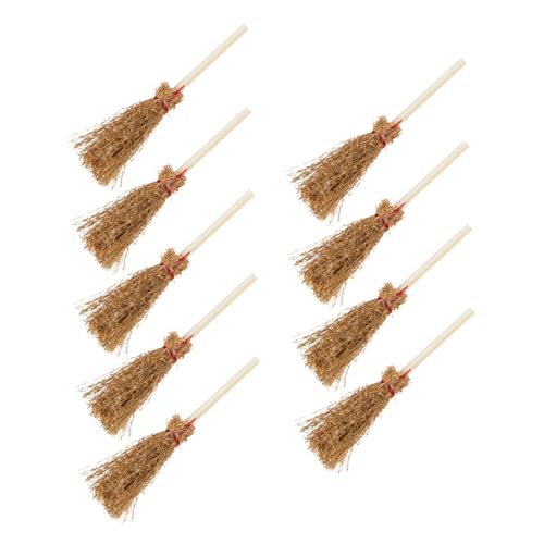 DECHOUS 9Stücke Besen Modelle Teiliges Puppenhaus Zubehör Für Kreative Spielsz Szenen Und Reinigung Holzmaterial Für Hexen DECHOUS 9Stücke Besen Modelle Teiliges Puppenhaus Zubehör Für Kreative Spielsz Szenen Und Reinigung Holzmaterial Für Hexen von DECHOUS