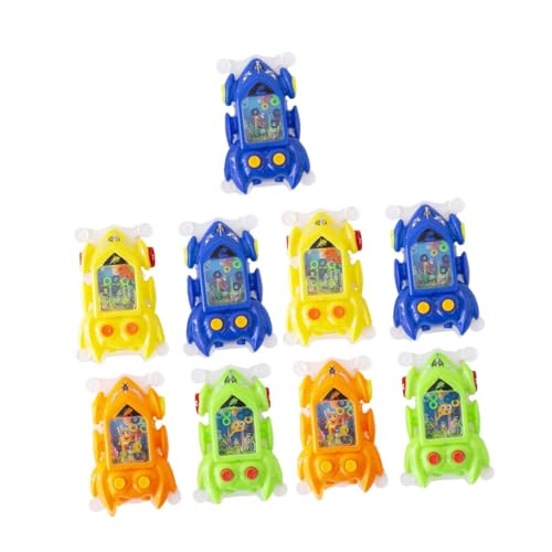 DECHOUS 9Stücke Teiliges Wasserwurf Ring Handheld Wasserringspielzeug für Farbenfrohes Design Fördert die Hand Augen Koordination und Konzentration DECHOUS 9Stücke Teiliges Wasserwurf Ring Handheld Wasserringspielzeug für Farbenfrohes Design Fördert die Hand Augen Koordination und Konzentration von DECHOUS