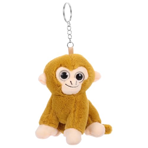 DECHOUS AFFE Plüschtier Anhänger Niedliche Anhänger Ausgestopfte Affen Schlüsselanhänger Plüsch Für Cartoon Handtaschen von DECHOUS