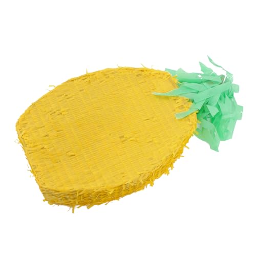 DECHOUS Ananas Pinata Für Kindergeburtstag Fruchtige Partydekoration Für Brautdusche Und Feiern Befüllbare Pinata Für Spaß Und Unterhaltung von DECHOUS
