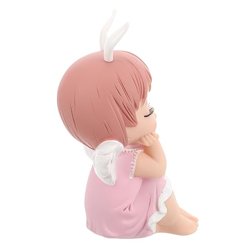 DECHOUS Annie Kuchendekoration Backdekoration Kuchendeckel Essbare Augen Zum Dekorieren Karikatur Geburtstagskuchen Figuren Engel-kuchen-deckel Desktop-ornament Rosa Vinyl DECHOUS Annie Kuchendekoration Backdekoration Kuchendeckel Essbare Augen Zum Dekorieren Karikatur Geburtstagskuchen Figuren Engel-kuchen-deckel Desktop-ornament Rosa Vinyl von DECHOUS