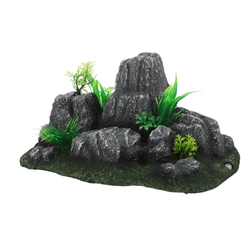 DECHOUS Aquarium Dekoration Aquarium-landschaftsdekoration Fischtankdekoration Miniatur-bergfiguren Aquarium Versteckhöhle Fischtankverzierungen Aquarienlandschaft Stein Harz Dark Grey DECHOUS Aquarium Dekoration Aquarium-landschaftsdekoration Fischtankdekoration Miniatur-bergfiguren Aquarium Versteckhöhle Fischtankverzierungen Aquarienlandschaft Stein Harz Dark Grey von DECHOUS