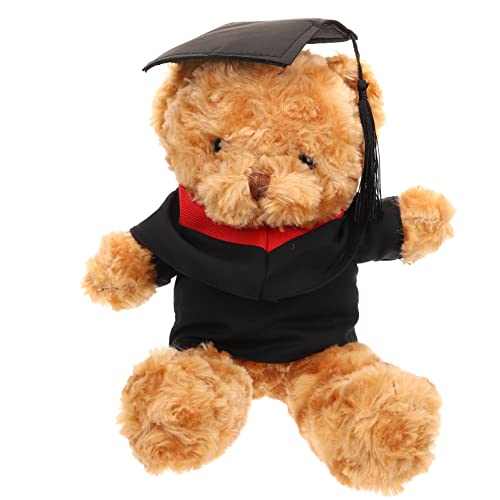 DECHOUS Arzthutbär Puppe Mini Stoffing Graduation Tier entzückendes Kuscheltier für Absolventen entzückender Cartoon-Bär Abschluss Bär Junggesellenbär Grad Bär PP Baumwolle DECHOUS Arzthutbär Puppe Mini Stoffing Graduation Tier entzückendes Kuscheltier für Absolventen entzückender Cartoon-Bär Abschluss Bär Junggesellenbär Grad Bär PP Baumwolle von DECHOUS
