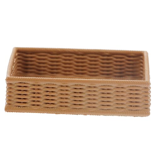 DECHOUS Aufbewahrungskorb Aus Harz Für Puppenhaus Exquisite Mini Food Baskets Für Kreatives Für DIY Projekte Und Puppenhaus Zubehör von DECHOUS