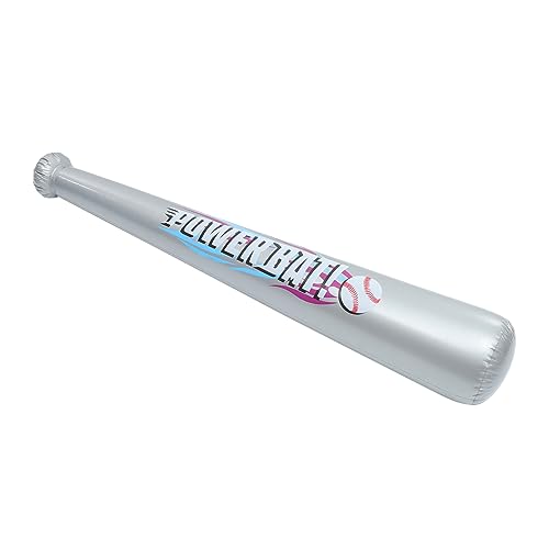 DECHOUS Aufblasbarer Baseballschläger Federnd Fledermäuse Dekorationen Glücklich Schaum Party Geburtstag Aufblasbarer Stock Stockmodell Kinderspielzeug PVC Grey von DECHOUS