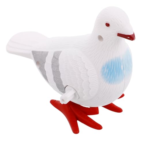 DECHOUS Aufzieh Vogel-Statue gefälschtes Uhrwerkspielzeug kleine Vogelfiguren Tauben für Tauben Kleine Vogelspielzeug Mini-Vögel Taube Figur Statuen sammeln Plastik Weiß DECHOUS Aufzieh Vogel-Statue gefälschtes Uhrwerkspielzeug kleine Vogelfiguren Tauben für Tauben Kleine Vogelspielzeug Mini-Vögel Taube Figur Statuen sammeln Plastik Weiß von DECHOUS