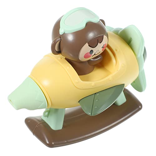 DECHOUS Babypfeife Kinderpfeife kinderinstrumente Flugzeugform Musikalisches Lernspielzeug für instrumentenspielzeug lustige Pfeife Plastik Green von DECHOUS