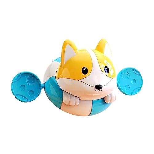 DECHOUS Badehund Schwimmspielzeug Lustiges Floating Für Cartoon Tier Design Für Babybaden Sicheres Plastikspielzeug von DECHOUS