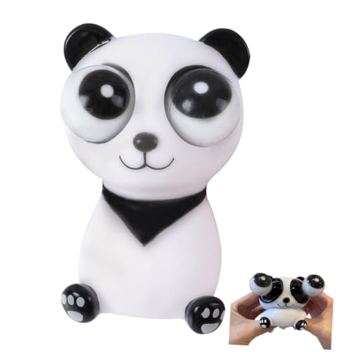 DECHOUS Bärenspielzeug Simulation Panda-Puppe Quetschtierspielzeug Panda-sinnesspielzeug Panda-Squishy-bälle Süße Panda-Puppe Panda-quetschspielzeug Plastik Kind Karikatur Geschenk von DECHOUS