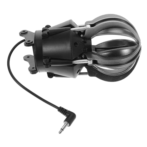 DECHOUS Baggerzubehör Bagger Baggerteile Zubehör für RC-Autoteile Zubehör für Spielzeugbagger Auto-Abenteuerspielzeug Greiferaufnahmehand Bagger-Spielzeugfahrt Plastik Black von DECHOUS
