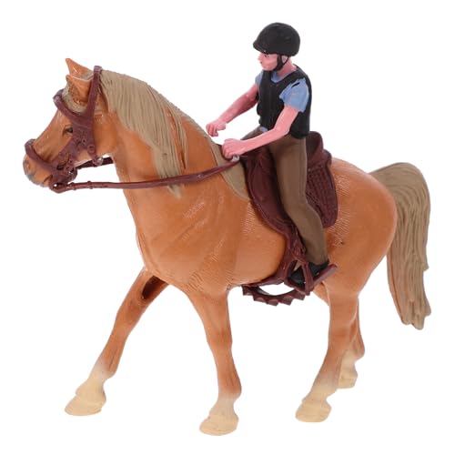 DECHOUS Bauernhofweidemodell Pferdefigur Pferdesachen für Nutztiere Pferdespielzeug bauernhofspielzeug Farm Reiterfiguren Modelle Figuren Plastik DECHOUS Bauernhofweidemodell Pferdefigur Pferdesachen für Nutztiere Pferdespielzeug bauernhofspielzeug Farm Reiterfiguren Modelle Figuren Plastik von DECHOUS