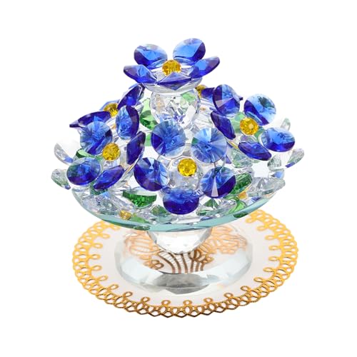 DECHOUS Kristall-blumentopf- Exquisites Tischornament Kristallschmuck Für Die Inneneinrichtung Für Fotografie Und Landschaft von DECHOUS