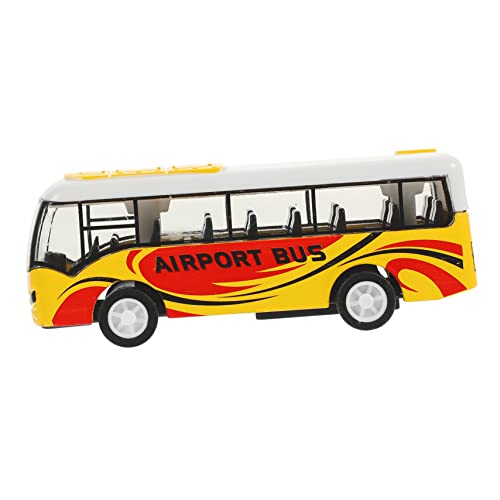 DECHOUS Busmodell zurückziehen Bus- Spielzeugbus Bus Auto Educational Toys Autos holzspielzeug Trägheitsbusmodell realistisches Busmodell Legierung Yellow DECHOUS Busmodell zurückziehen Bus- Spielzeugbus Bus Auto Educational Toys Autos holzspielzeug Trägheitsbusmodell realistisches Busmodell Legierung Yellow von DECHOUS