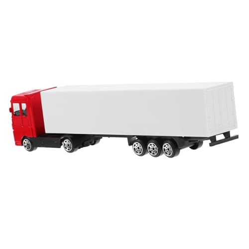 DECHOUS Kleiner Container LKW Modell aus Legierung für Kinder Trägheits Spielzeug LKW Fahrzeugmodell für Spielzeugautos für Sandkästen und Puppenhäuser von DECHOUS