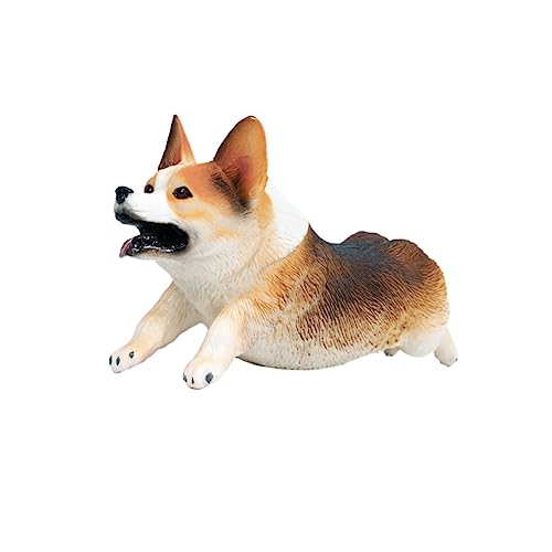 DECHOUS Corgi Hund Modell Figurine Statische Tierdekoration Für Tischornament Laufender Corgi Perfektes Für Hundefreunde Corgi Modell DECHOUS Corgi Hund Modell Figurine Statische Tierdekoration Für Tischornament Laufender Corgi Perfektes Für Hundefreunde Corgi Modell von DECHOUS