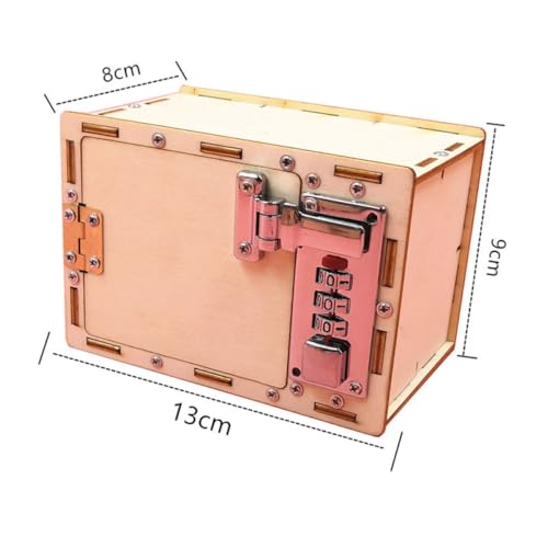 DECHOUS DIY Lockbox Materialien für Experimentierkasten für Kreative Erfindungen und Wissenschaftsprojekte Aller Teile zum Basteln Schatzbox Fördert Können und Lerninteresse von DECHOUS