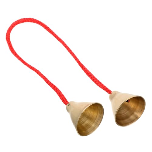 DECHOUS Die Glocke Berühren Klingelt Jingle Bells-Instrument Kleine Messingglocken Klatschende Glocke Kupfer von DECHOUS