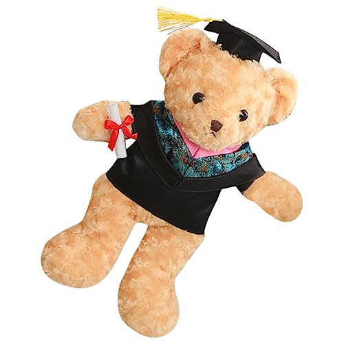DECHOUS Dr. Bärenpuppe Abschluss Ihr Tragen College -abschluss Abschlussspielzeug Abschlussbär Gestopft Funktionsgestopfter Tierabschluss Grad Bär Kleiner Abschlussbär Pp Baumwolle DECHOUS Dr. Bärenpuppe Abschluss Ihr Tragen College -abschluss Abschlussspielzeug Abschlussbär Gestopft Funktionsgestopfter Tierabschluss Grad Bär Kleiner Abschlussbär Pp Baumwolle von DECHOUS